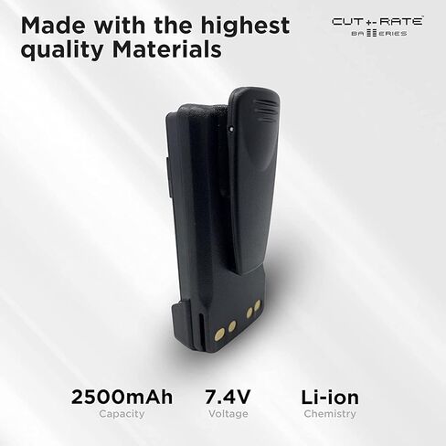 بطارية متوافقة مع Radio Motorola NNTN8128 - 7.4V 2500 Mah Li -Ion in Saudi Arabia