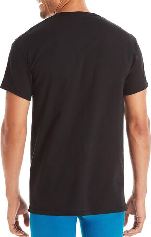Hanes Ultimate Men's 4-Pack FreshIQ Crew Shirt in Kuwait