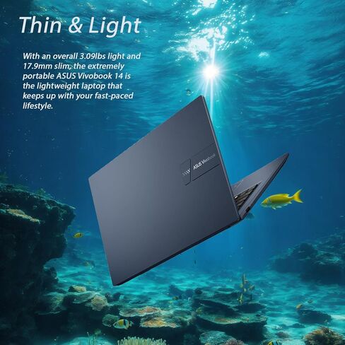ASUS VivoBook 14“ FHD Laptop | Intel 13th Generation 6 Core Processor Up to 4.5GHz (Beat i7-1195G7) | 40GB RAM | 1TB PCIe SSD | HDMI | Bluetooth | Thin & Light | Windows 11 Pro in Saudi Arabia