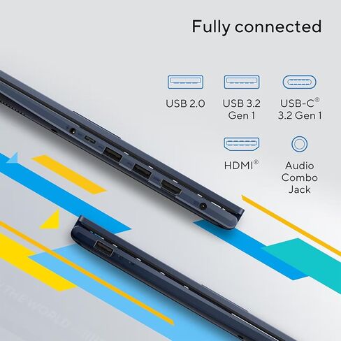 ASUS VivoBook 14“ FHD Laptop | Intel 13th Generation 6 Core Processor Up to 4.5GHz (Beat i7-1195G7) | 40GB RAM | 1TB PCIe SSD | HDMI | Bluetooth | Thin & Light | Windows 11 Pro in Saudi Arabia