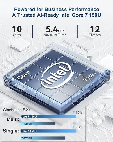 Dell أحدث جهاز كمبيوتر محمول من Dell Inspiron 16 مع شحن محمول ، Intel Core 7-150U (10 نوى) ، عرض 16.0 بوصة FHD+ IPS ، AI Copilot ، الإضاءة الخلفية ، قارئ بصمات الأصابع ، يفوز 11 Pro (64GB RAM | 2TB) in Saudi Arabia