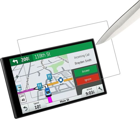 Mr.Shield Screen Protector متوافق مع Garmin drivesmart 61 65 71 76 [زجاج مقسّر] [3 عبوات] [زجاج اليابان مع صلابة 9 ساعات] in Kuwait
