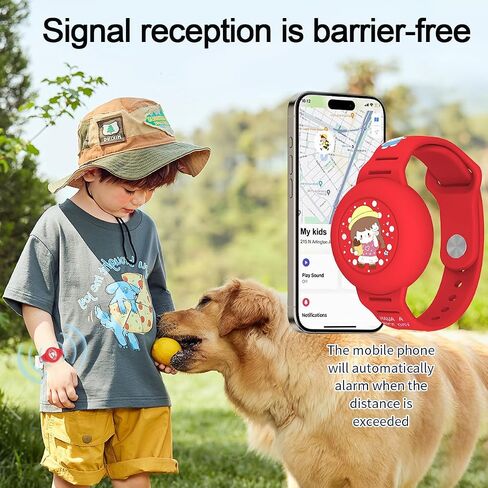 Kids Waterproof for Airtag Bracelet: DDDWJK Silicone Wristband Full Case Cover for Apple Air tag Holder, Anti-Lost Watch Band Hidden Accessories for Child, GPS Tracker Strap (Shark) in Saudi Arabia