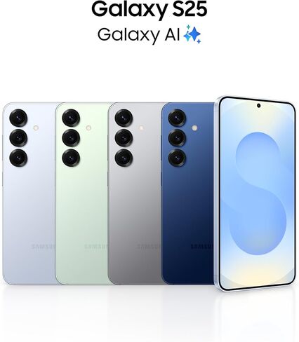 Samsung Galaxy S25 5G SM -S931B/DS 256GB 12GB مصنع SIM DUAL SIM غير مؤمن GSM ، 6.2 "120 هرتز AMOLED شاشة ، 50 ميجابكسل كاميرات - الإصدار الدولي (البحرية) in Saudi Arabia