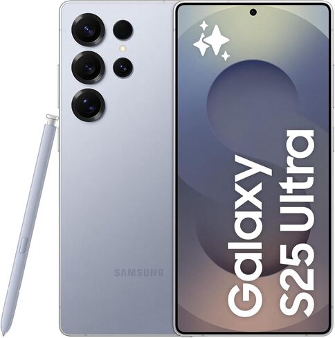 Samsung Galaxy S25 Ultra 5G SM -S938B/DS 256GB 12GB مصنع SIM مزدوج SIM غير مؤمن GSM ، 6.9 "120Hz شاشة AMOLED ، 200 ميجابكسل كاميرا - الإصدار الدولي (التيتانيوم الفضة الأزرق) in Saudi Arabia
