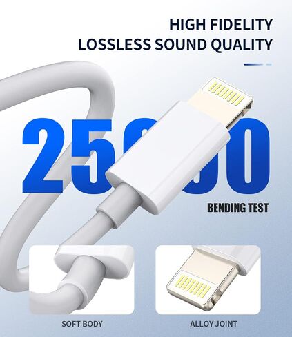 Lightning to 3.5 مم محول سماعة رأس (2pack) 3in1 لـ iPhone aux dongle Dongle for Apple MFI Certified 11 12 13 14 Pro Max 8 Plus XR for iPad Music Adaptad Cord Audio Charger Cable in Kuwait