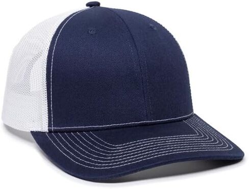 Outdoor Cap Men's Standard mesh Back Ballcap, Navy/Gray in Saudi Arabia