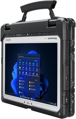 Panasonic Toughbook CF-33, Rugged 2-in-1, Core i5-7300U up to 3.5GHz, 12" QHD Touchscreen, 8GB RAM, 256GB SSD, 4G LTE, Dedicated GPS, Barcode Reader, Premium Keyboard, Win 11 Pro (Renewed) in Saudi Arabia