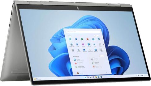 HP Envy x360 15.6" FHD Touch Laptop Intel Core Ultra 7 155U 16GB LPDDR5 512GB SSD Mineral Silver 15-fe1057nr in Saudi Arabia