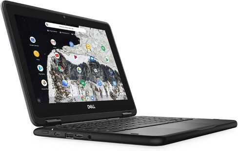 Dell Chromebook 2-in-1 1100 11.6 "4GB 32GB EMMC CELERON® N4020 1.1GHz chromeos ، Black (متجدد) in Saudi Arabia