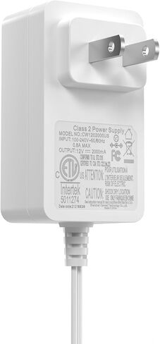 Amcrest US Standard 12V DC Power Supply (White) in Kuwait