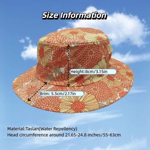 Surf Hats for Men Women, UPF50+ UV Protection Waterproof Sun Bucket Hats in Kuwait