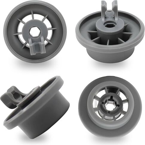 00165314 165314 Dishwasher Rack Wheels (8-Pack) by PartsBroz - Compatible Gaggenau, Kenmore, Thermador, Bosch Dishwasher Replacement Parts - Replaces AP2802428, PS3439123 - Upgraded, Durable Model in Saudi Arabia