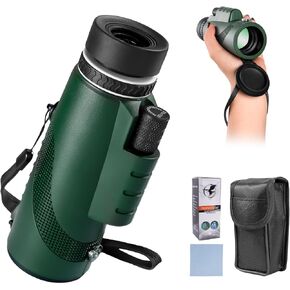 أحادي 8 × 42 - HD BAK4 PRISM مقاوم للماء للرجال نساء ، وسافر المشي لمسافات طويلة (أخضر داكن) in Kuwait