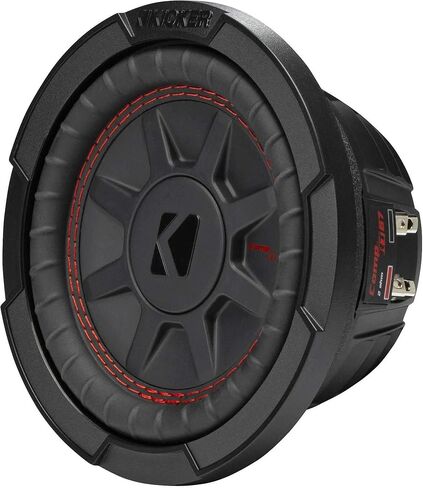 KICKER 48CWRT674 CompRT 6.75" Subwoofer, DVC, 4-ohm - Includes Speaker Wire in Saudi Arabia