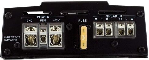 DS18 Candy -X2B Amplifier in Black - Class D ، 2 قنوات ، 800 واط كحد أقصى ، الرقمية ، 2/4 أوم - لا تضحي بالمساحة من أجل السلطة - مضغوط مصغرة أمبلير للمتحدثين في نظام صوت السيارة (متجدد) in Kuwait