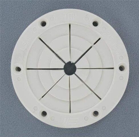 PLESIU Replacement Boat Parts White Round Rod Holder, Large in Saudi Arabia