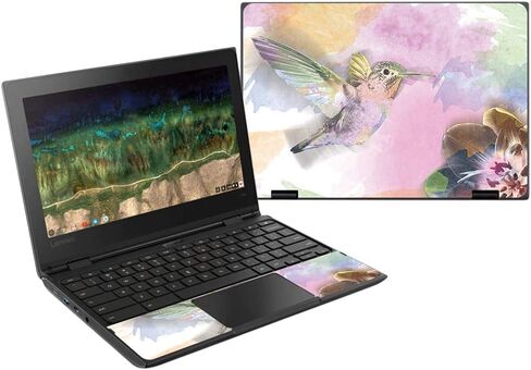 Mayyskins Skin متوافق مع Lenovo 500e Chromebook 11.6 "(2018) - سخر من ألوان الماء | غلاف التفاف الفينيل الفريد من نوعه | in Kuwait