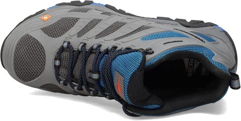 Merrell Men's Moab Velocity Tactical Mid Carbon-Fiber (CF) Composite Safety Toe Waterproof Breathable Oil-and Slip-Resistant Work Boots with Eva Midsole in Saudi Arabia