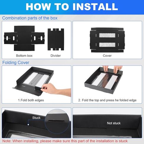 AOBOPLE CD Storage Boxes,5 Pack 2 Compartment CD Case Storage,Cardboard CD Case Holder with PVC Window Lid,Holds 60 CDs in Full Jewel Cases,120 CDs in Slim Cases and 330 Discs in CD Sleeves in Kuwait