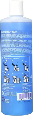 Urnex Clearly Coffee Pot Cleaner - 3 Pack - Made in The USA - French Press Liquid Cleaner for Glass Bowls Airpots Satellite Brewers and Thermal Servers Removes Coffee Oils in Saudi Arabia