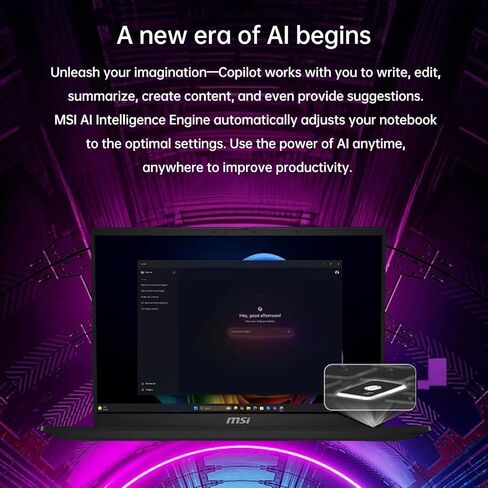 MSI Summit A16 2-in-1 AI Copilot+ PC Business Business Captop ، 16 "QHD+ 2560 X 1600 165Hz Touchnen ، AMD RYZEN AI 9 365 ، 32GB LPDDR5X ، 2TB SSD ، AMD RADEON 880M ، WIFI 7 ، Pissionprint ، Win11 in Saudi Arabia
