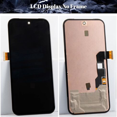 Original for Google Pixel 8A Screen Replacement for Google Pixel 8A GKV4X G6GPR LCD Display G8HHN G576D Digitizer Touch Screen Assembly Repair Kits(Black,Without Frame in Saudi Arabia