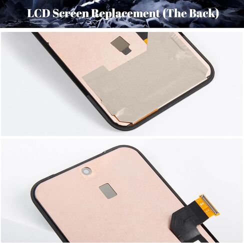 Original for Google Pixel 8A Screen Replacement for Google Pixel 8A GKV4X G6GPR LCD Display G8HHN G576D Digitizer Touch Screen Assembly Repair Kits(Black,Without Frame in Saudi Arabia