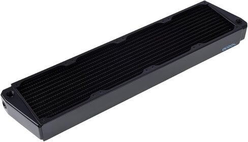 Alphacool NexXxos XT45 Full Copper X-Flow Radiator, 480mm, Quad Fan, Black in Saudi Arabia