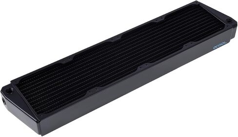 Alphacool NexXxos XT45 Full Copper X-Flow Radiator, 480mm, Quad Fan, Black in Saudi Arabia