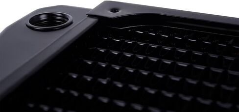 Alphacool NexXxos XT45 Full Copper X-Flow Radiator, 480mm, Quad Fan, Black in Saudi Arabia
