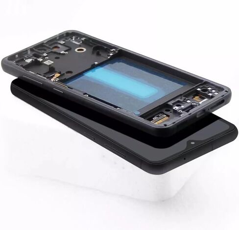 incell for Samsung Galaxy S21 Fe 5G Screen Replace SM-G990 SM-G990U SM-G990B SM-G990W 6.4 "LCD Display Touch Digitbly مع إطار أسود (وليس بصمة) in Kuwait