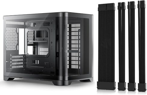 ASIAHORSER MICRO ATX PC CASE DUAL RAMMER 180 ° كامل عرض GLASS MATX Gaming PC مع ASIAHORSE in Saudi Arabia