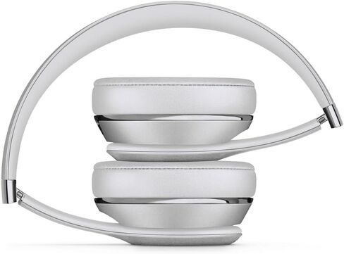 Beats Solo3 Wireless on -are سماعات الأذن - الفضة (نموذج 2024) (متجدد) in Saudi Arabia