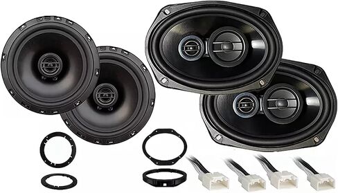 Harmony Audio HA-R65 Compatible with Ford F-150 2015-2019 Bundled with HA-R69 Factory Speaker Replacement Package in Saudi Arabia