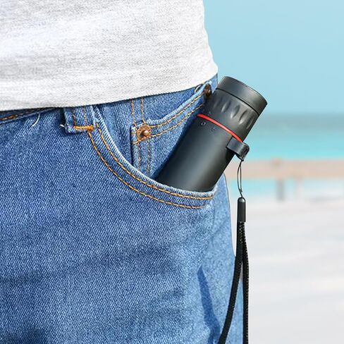 8x HD Mini Monoculars تلسكوب يركز مناظير مضادة للماء بصري مصممة للتسافر في السباق الرياضي السفر in Saudi Arabia