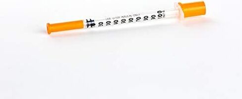 محاقن أنسولين كير تاتش 31 جم 1 سم مكعب 5/16 بوصة - 8 مم 1 سم مكعب (عبوة من 100) - إبر أنسولين حقنة قياس 5/16 بوصة - محقنة غير سامة وغير بيروجينية مع إبر رفيعة جدًا in Kuwait