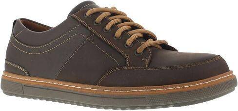 Florsheim Mens Gridley Slip Resistant Steel Toe Casual, Work/Duty - Brown in Saudi Arabia