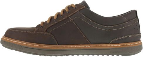 Florsheim Mens Gridley Slip Resistant Steel Toe Casual, Work/Duty - Brown in Saudi Arabia