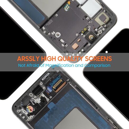 الأصلي لـ Samsung Galaxy S24 5G Screen Screen ، LCD لـ Samsung S24 Digitizer Touch Screen SM-S921B SM-S921U SM-S921W LCD Assembly مع إطار (إصدار الولايات المتحدة) (أسود) in Kuwait