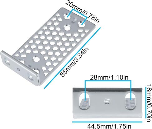 2Pcs Rack Ears with Screws Compatible with Cisco 3850 3560 3550 2960x 2960xr 9300 19inch Rack Mounting Holes in Saudi Arabia