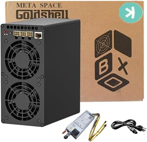 جديد Goldshell KA Box Pro 1.6th/S Kaspa Miner 600W Crypto Kas Mining Machine Asic Kaspa Miner Goldshell Kas Miner مع 110 فولت -240 فولت PSU والسلك in Kuwait