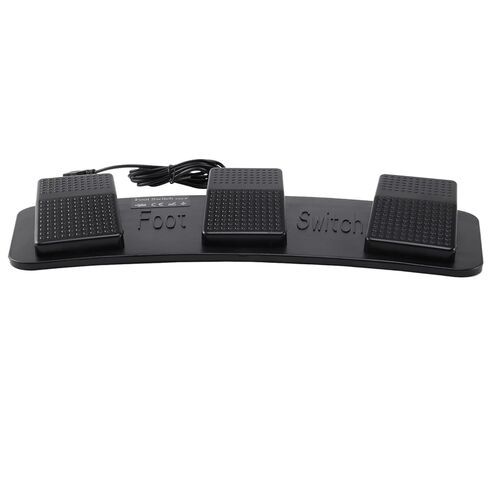 FS3-P USB Triple Foot Switch Control لوحة المفاتيح الماوس 3 دواسات على مفتاح لوحة المفاتيح HID USB Switch in Saudi Arabia