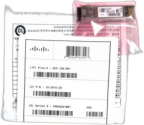 صمم Cisco وحدة SFP-10G-SR 10GBASE-SR SFP in Saudi Arabia