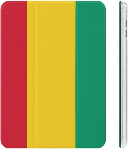The Republic of Guinea Flag Case with Pen Holder Slim Lightweight Trifold Stand Compatible with iPad mini 4/5/6 Mini4/5（7.9in） in Saudi Arabia