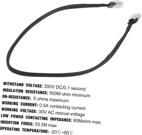 Angoily Mini SAS 180 Degree 8087 to 8087 Internal 12G High-Speed Connection Cable for Servers SFF-8087 to SFF-8087 Extension Cards in Saudi Arabia