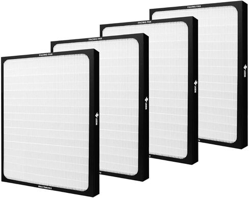 Nispira Filter Replacement Compatible with Blueair 200 and 300 Series Particle Fits Models 201, 203, 205, 215B, 250E, 270E, and 303, 1 Pk in Kuwait