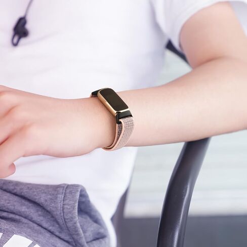 نايلون فرقة لـ Fitbit Luxe Bands Women Men ، Soft Responsip Sport Strap متوافق مع ملحقات Fitbit Luxe in Saudi Arabia