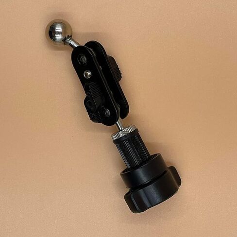 17mm Adjustable Ball Head Extension Rod 5.1 Inch 17mm Female to Male Mount Adapter for Car/Desktop/Live Streaming/GPS Mounts in Saudi Arabia