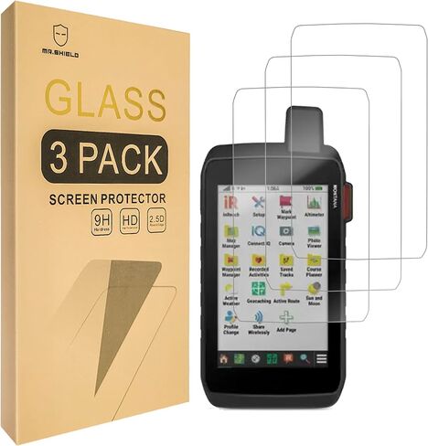 Mr.Shield Screen Protector متوافق مع Garmin Montana 710 / 710i / 760i [الزجاج المُخفف] [3 عبوات] [زجاج اليابان مع صلابة 9 ساعات] in Saudi Arabia